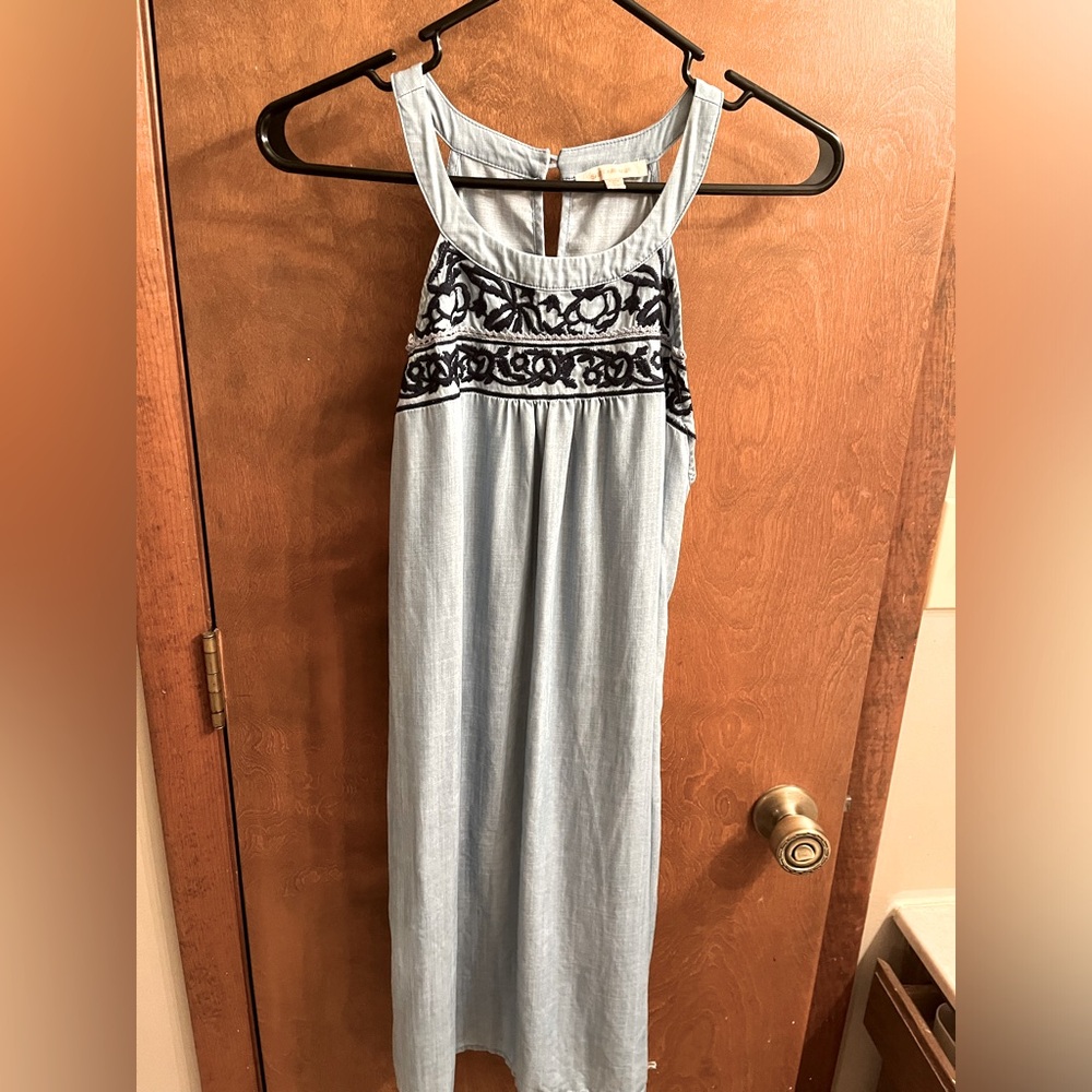Skies are Blue Chambray dress with two other medium dresses!